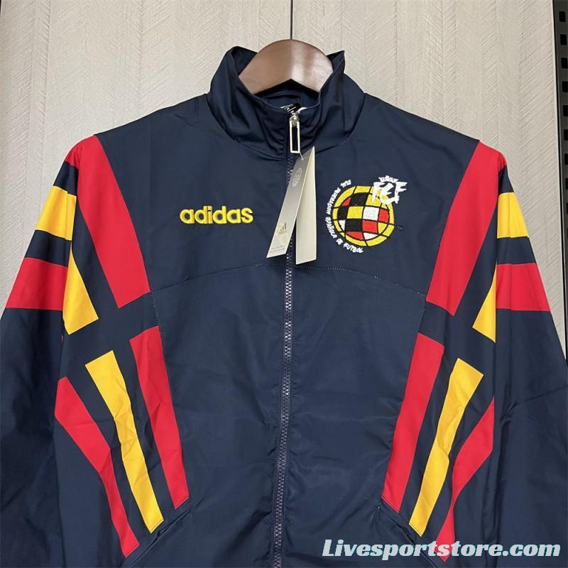 2024 Spain Navy Windbreaker