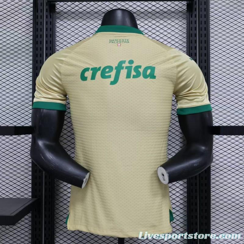 Player Version 24/25 Palmeiras Third Golden Jersey