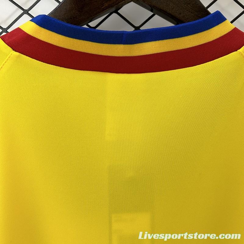 Retro 1994 Romania Home Jersey