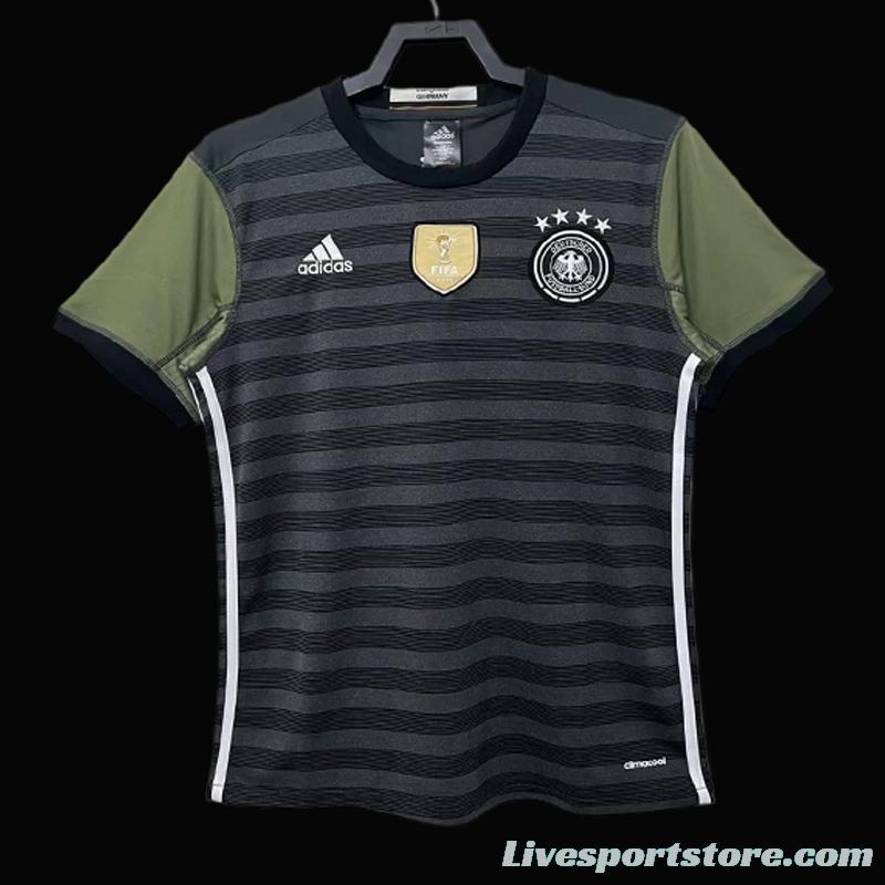 Retro 2016 Germany Away Soccer Jersey