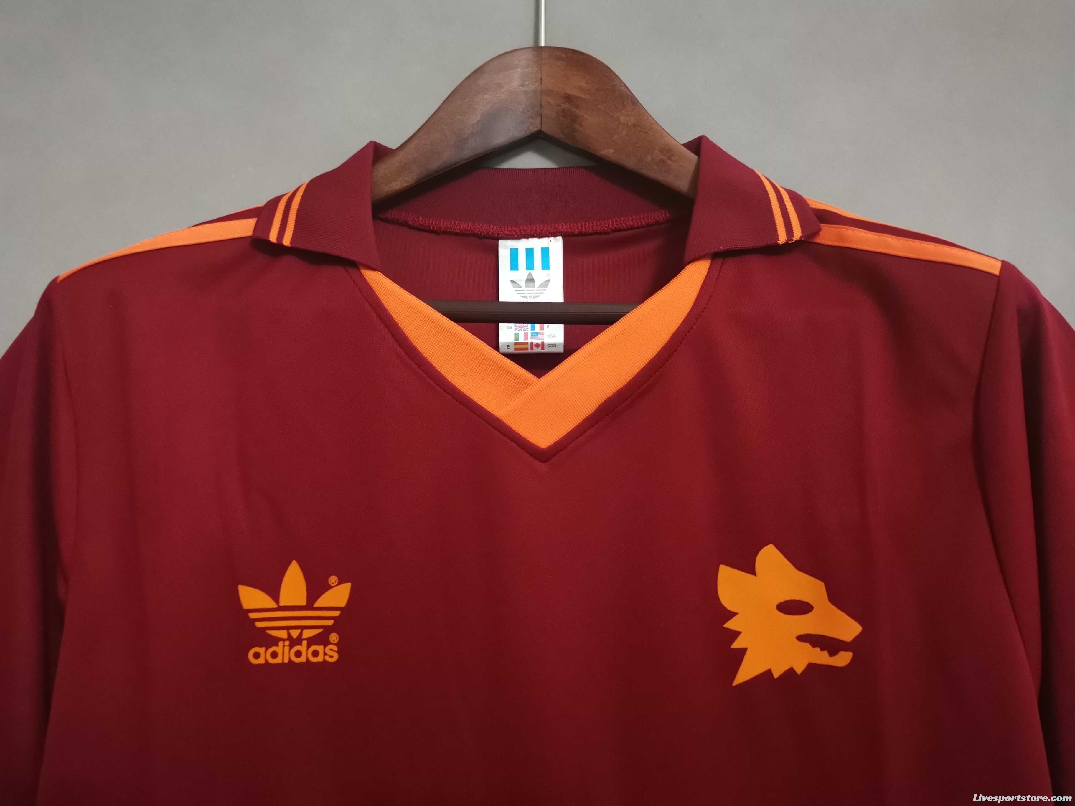 Retro 92/94 AS Roma Home Jersey