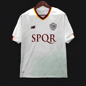 22/23 AS Roma Away White SPQR Jersey