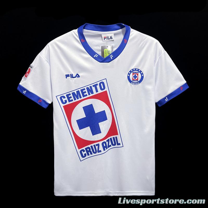 Retro 96/97 Cruz Azul Away White Jersey