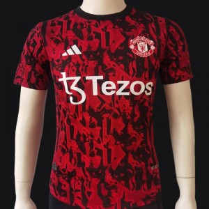 Player Version 23/24 Manchester United Red Training Jersey