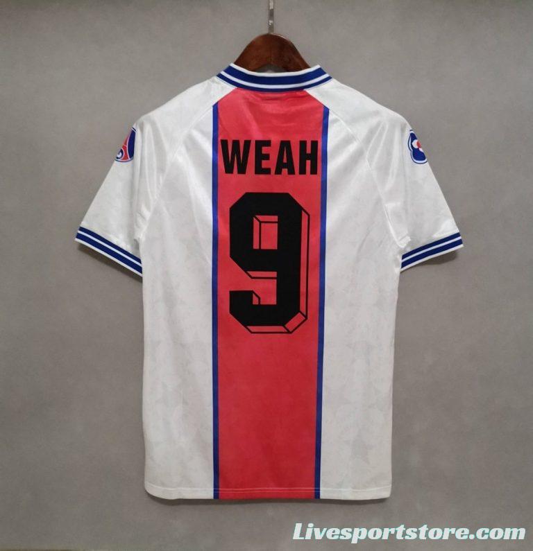 Retro 94/95 PSG White Away Jersey