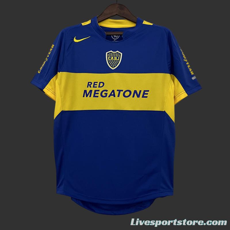 Retro 04/05 Boca Juniors Home Jersey