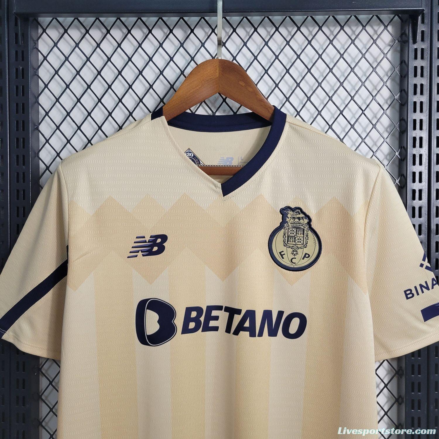 23/24 Porto Away Yellow Jersey