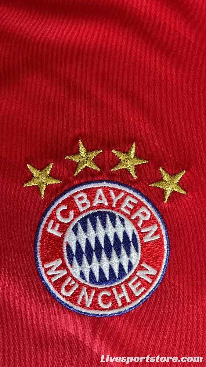 Retro 13/14 Bayern Munich Home Final Wembley Jersey