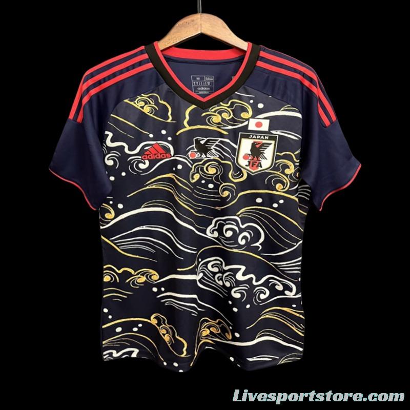 2023 Japan Black Propitious Clouds Jersey