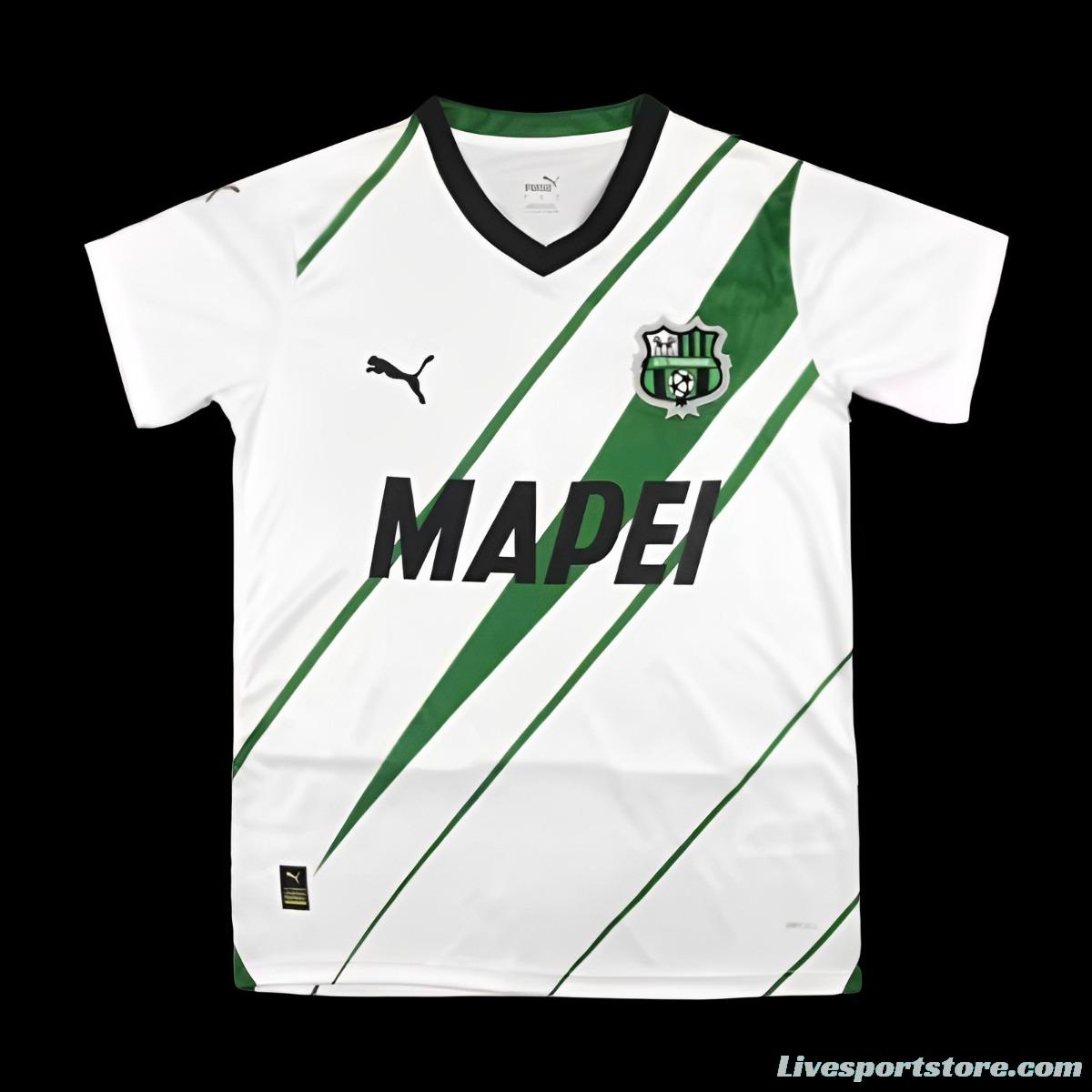 23/24 Sassuolo Away White Jersey