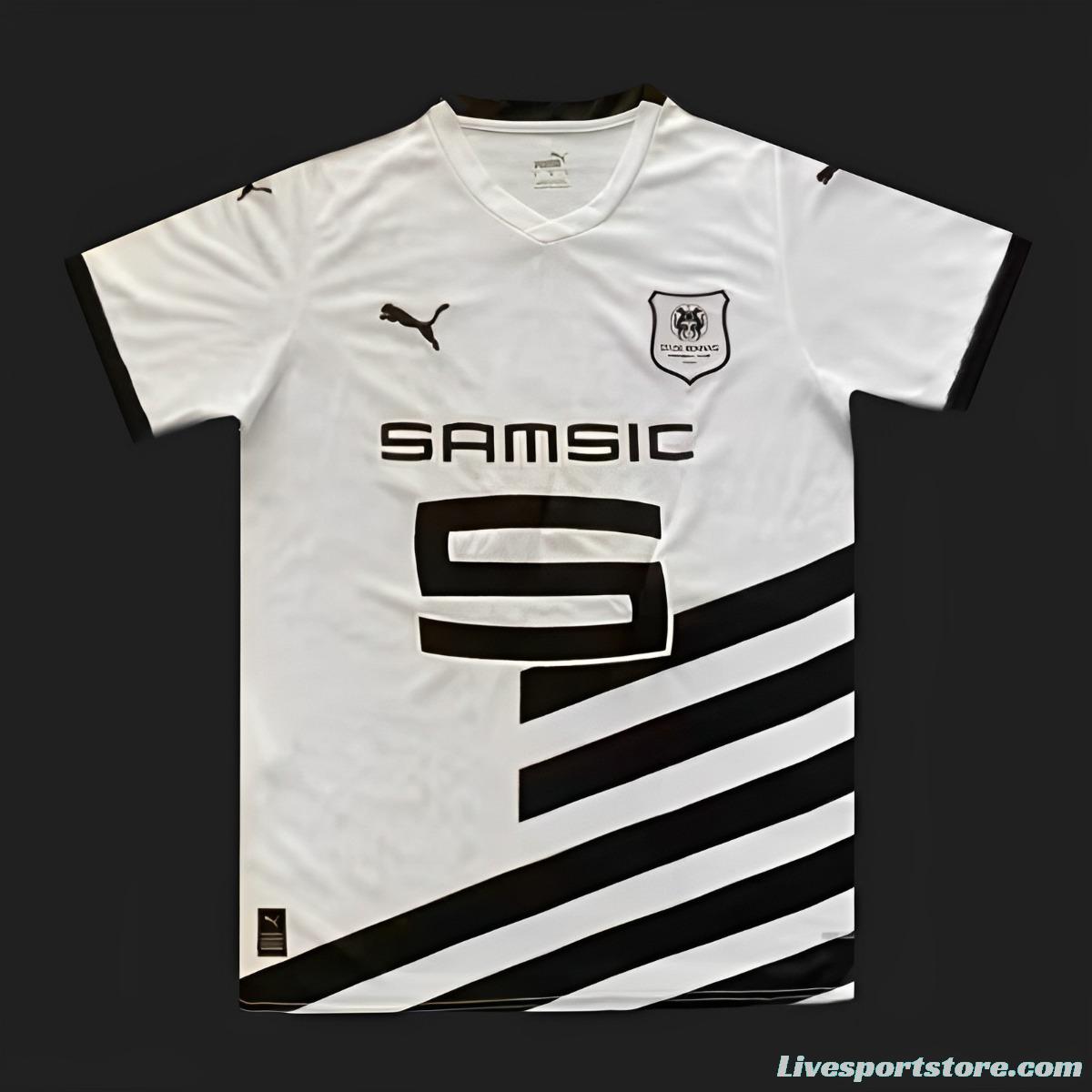 23/24 Stade Rennais Away White Jersey