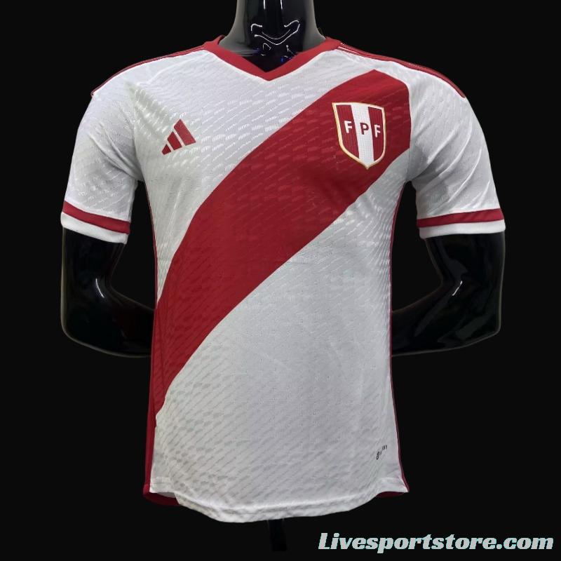 Player Version 2022 Peru Home Jersey