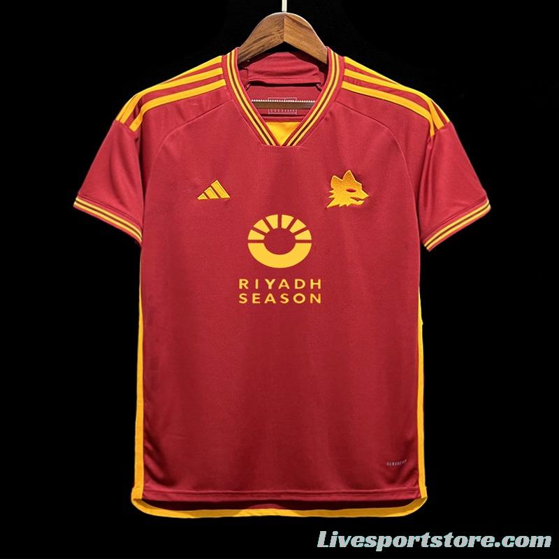 23/24 AS Roma Home Jersey