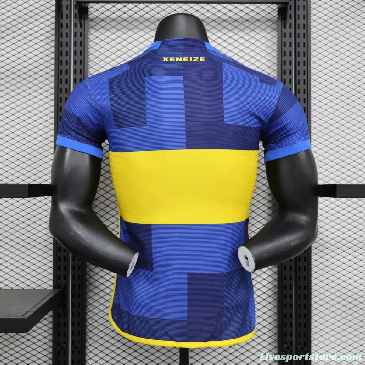 Player Version 23/24 Boca Juniors Home Jersey