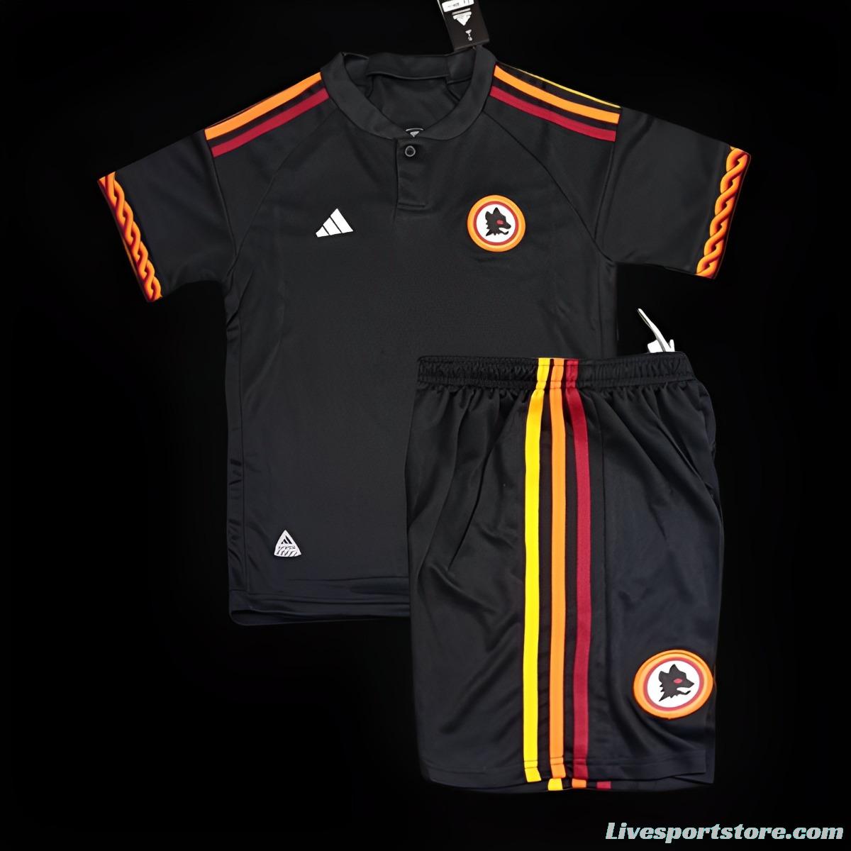 23/24 Kids Roma Third Jersey