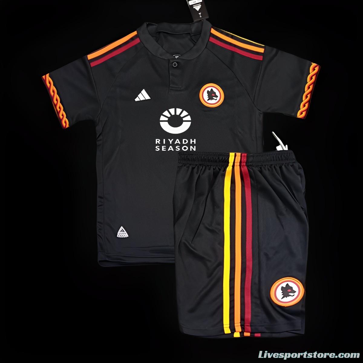 23/24 Kids Roma Third Jersey