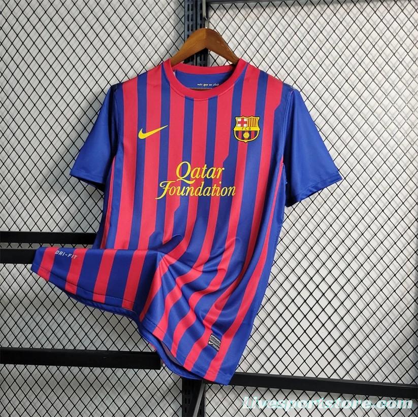 Retro 11/12 Barcelona Home Jersey