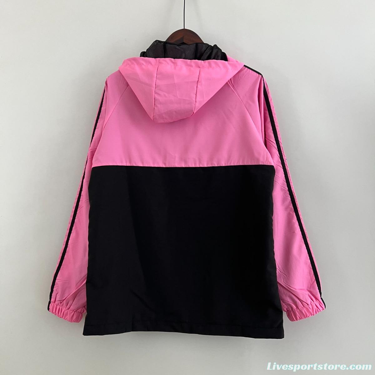 23/24 Inter Miami Black Pink Windbreaker