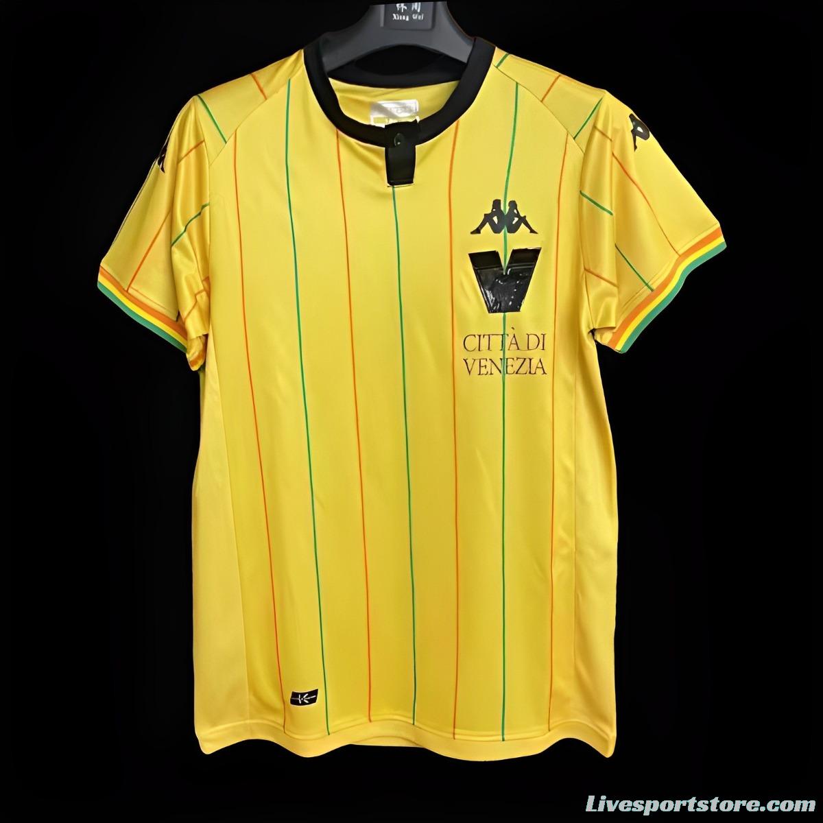 23/24 Venezia Yellow Goalkeeper Jersey