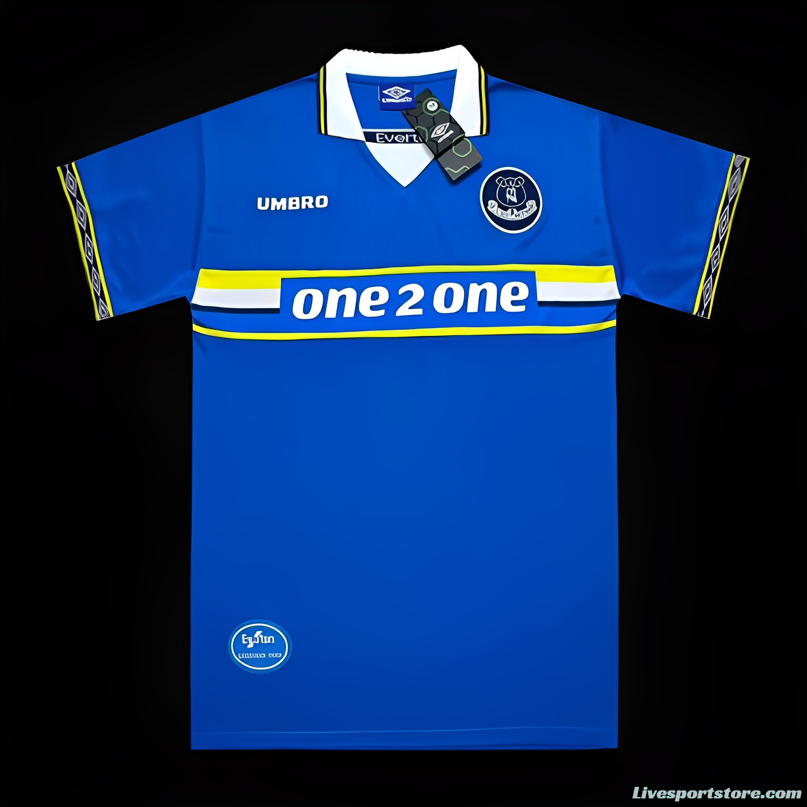 Retro 97/99 Everton Home Jersey