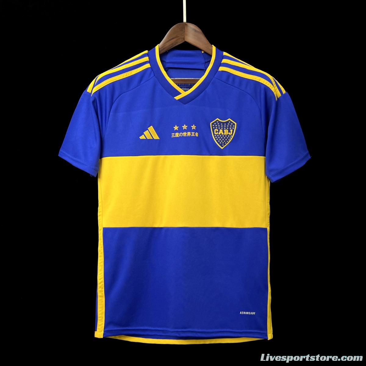 23/24 Boca Juniors Home Anniversary Jersey