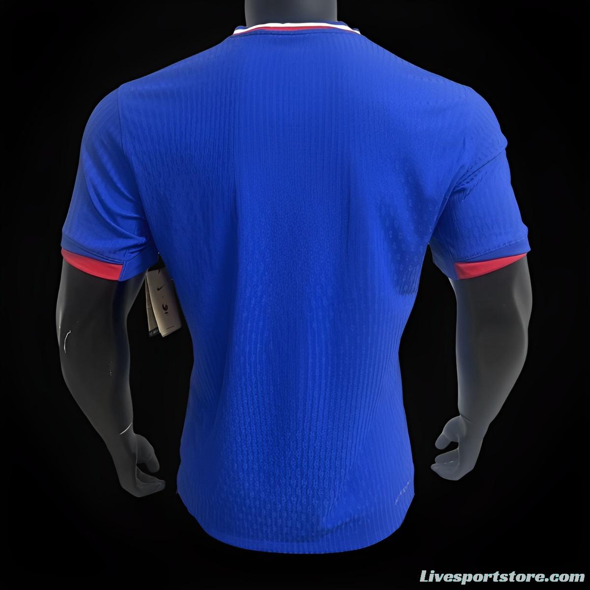 Player Version 2024 France Home Jersey