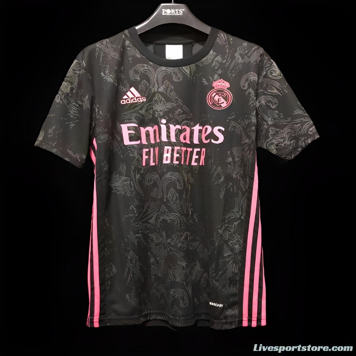 Retro 20/21 Real Madrid Third Black Jersey