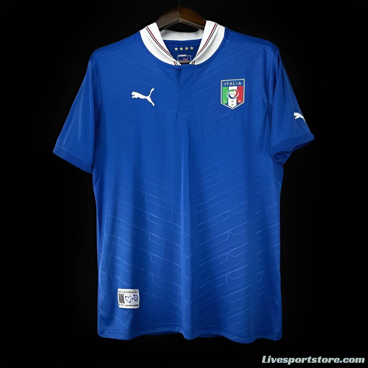 Retro 2012 Italy Home Jersey