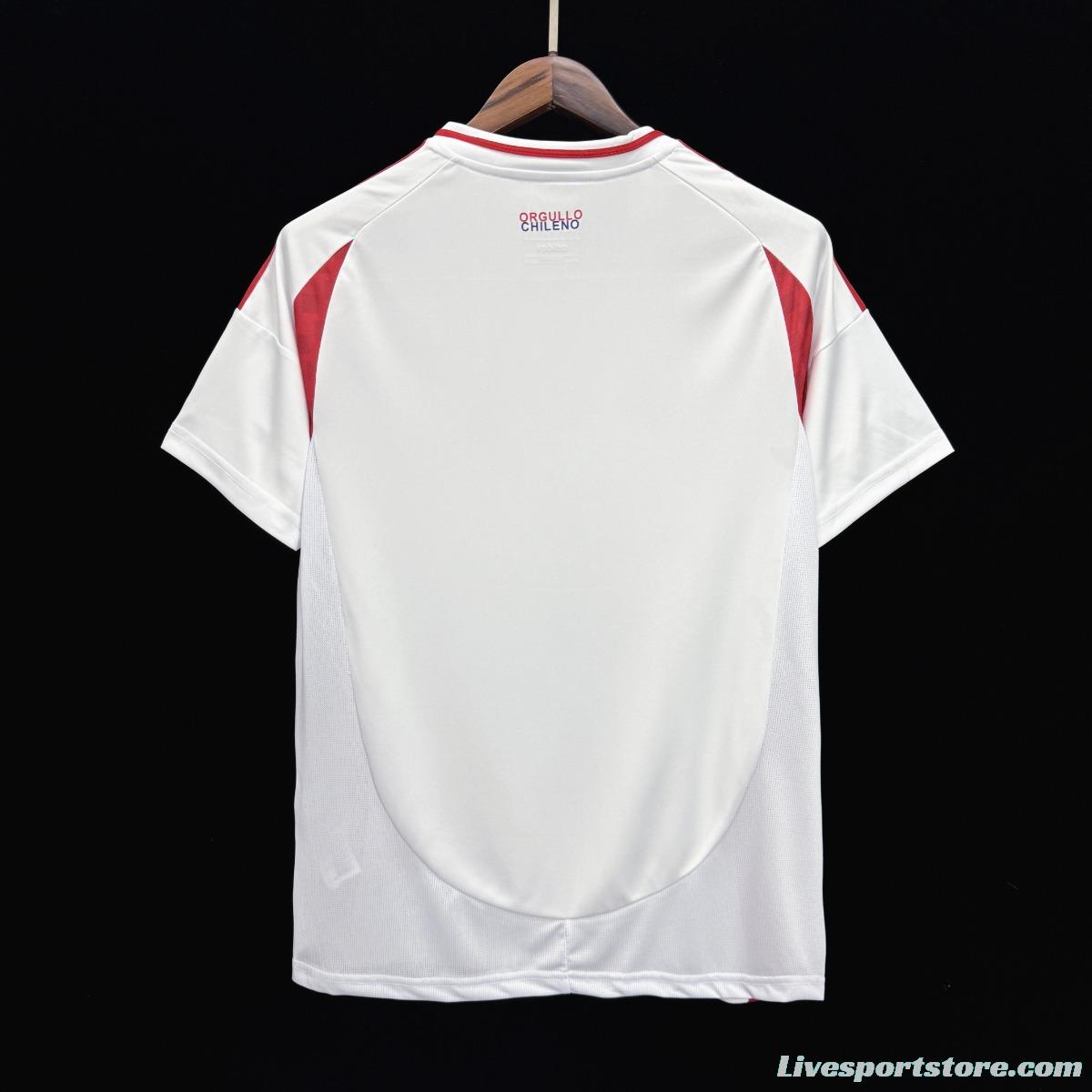 2024 Chile Away White Jersey