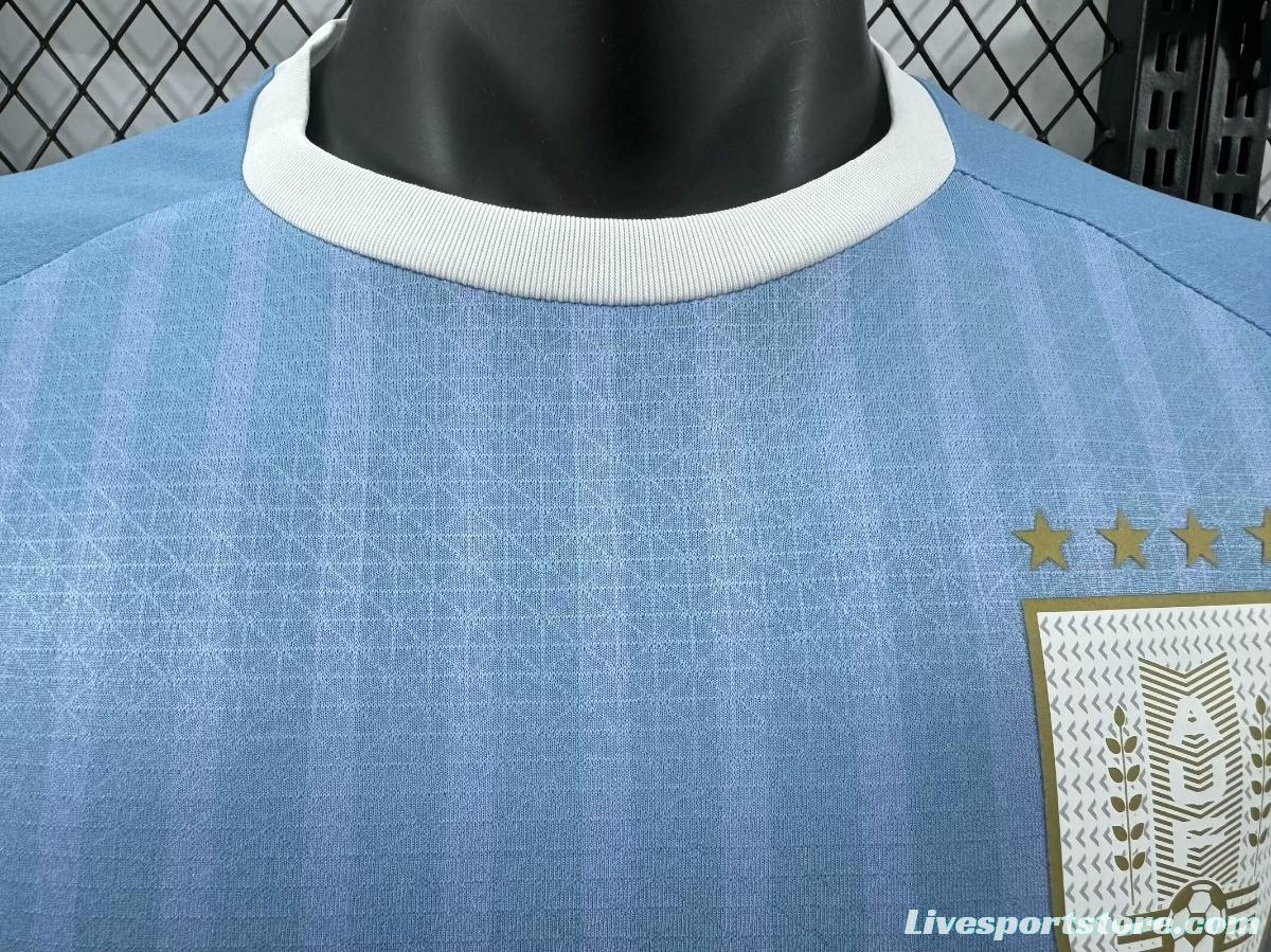 Player Version 2024 Uruguay Home Jersey