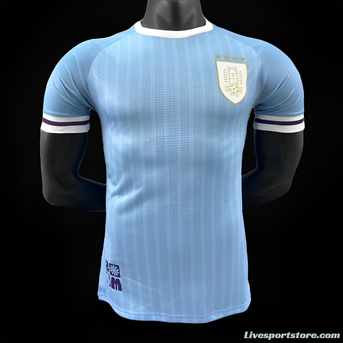 Player Version 2024 Uruguay Home Jersey