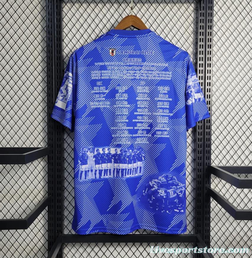 2024 Japan Samurai Blue Special Jersey