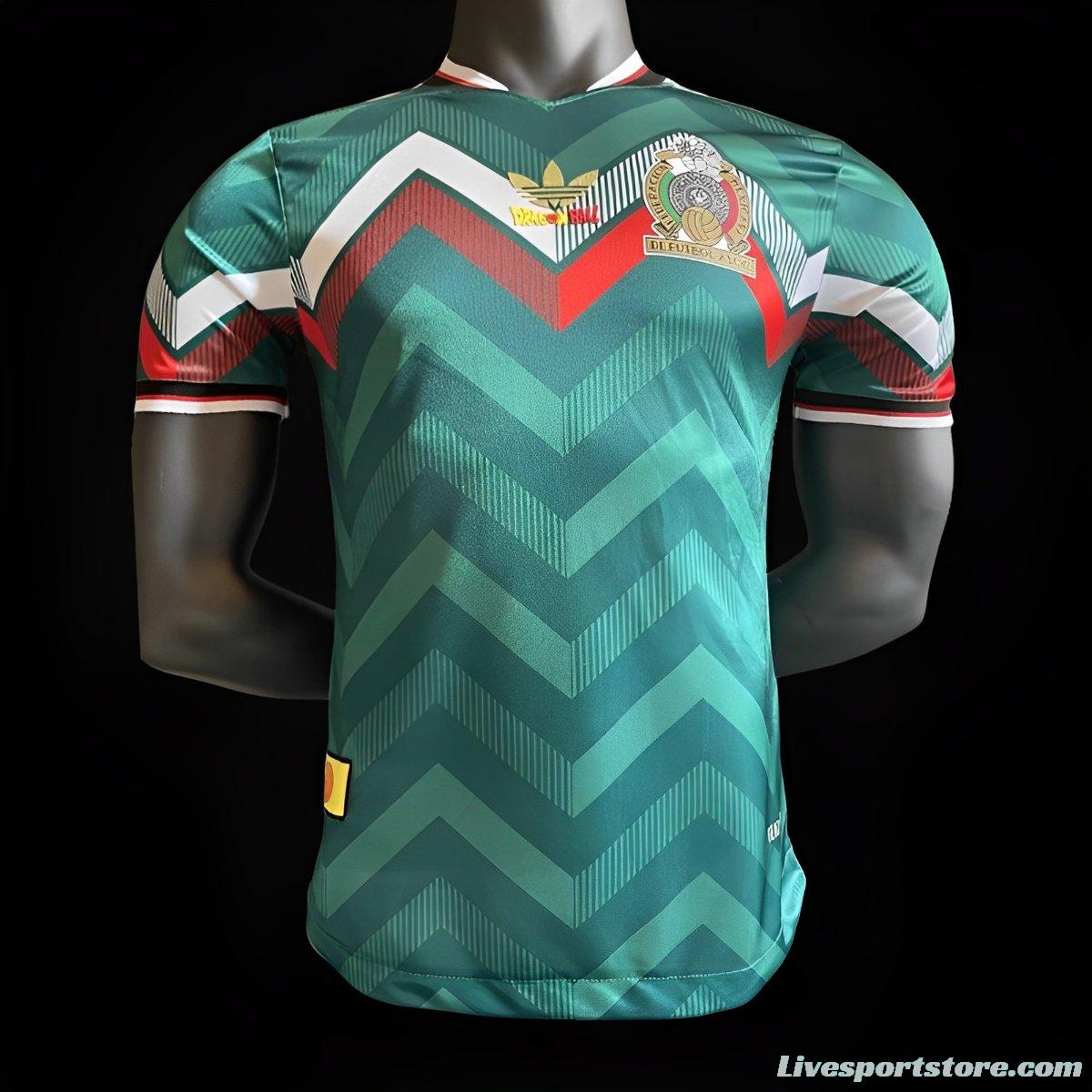 Player Version 2024 Mexico Green Dragon Ball Special Jersey