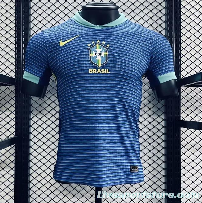 Player Version 2023 Brazil Blue Jersey