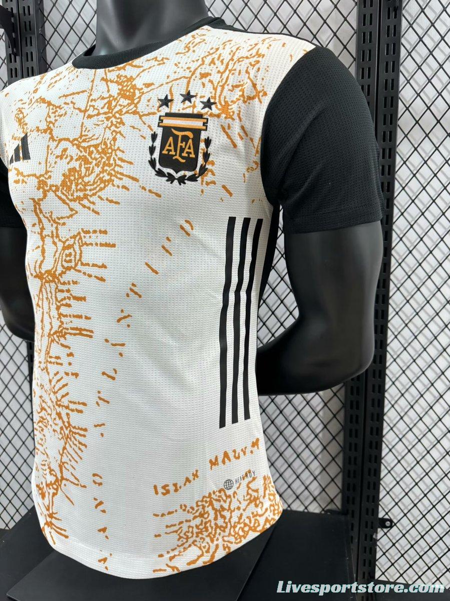 Player Version 2024 Argentina Maradona Special Tribute Jersey