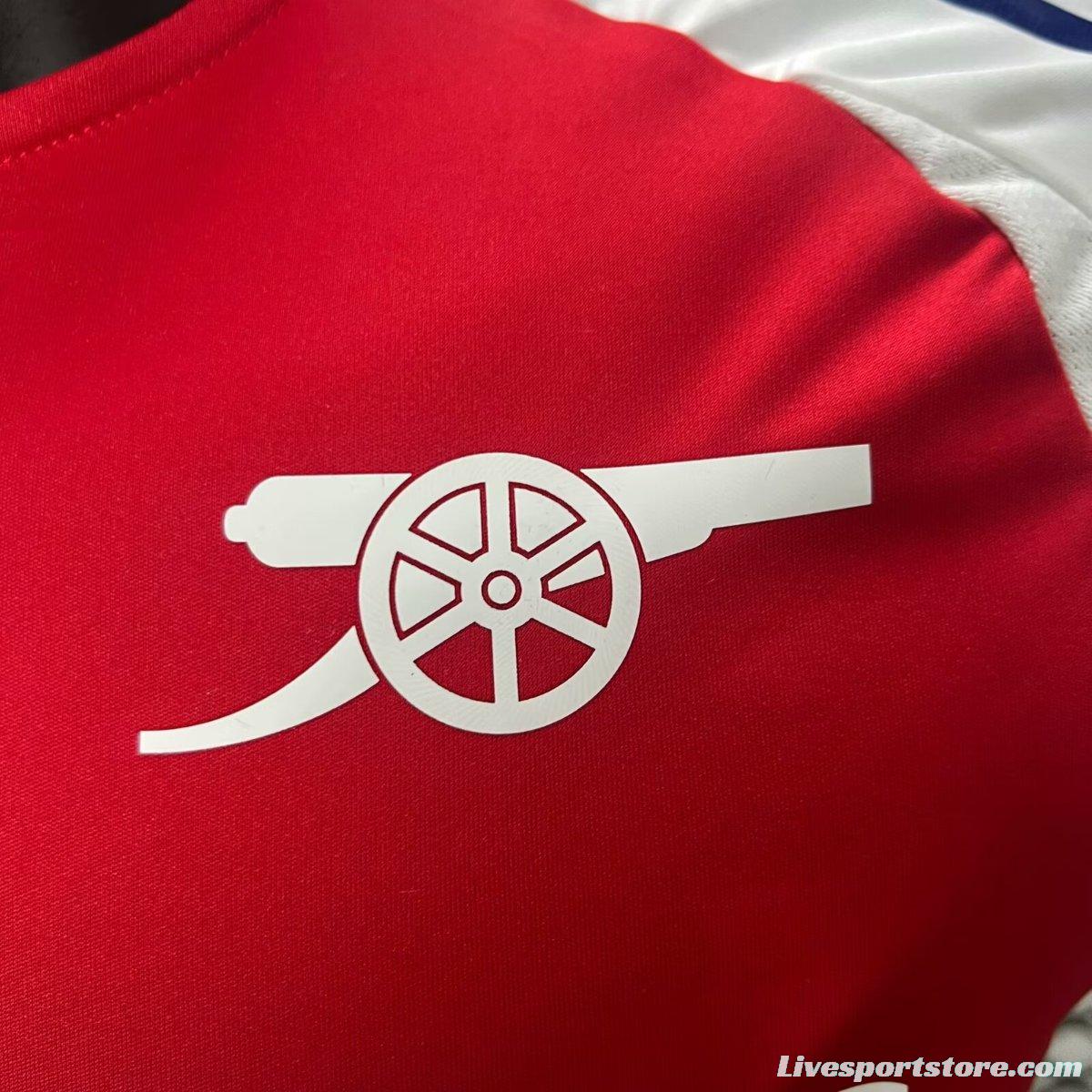 Player Version 24/25 Arsenal Home Jersey