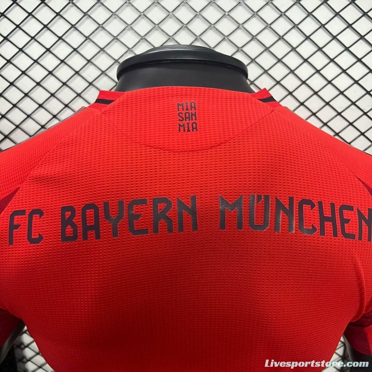 Player Version 24/25 Bayern Munich Home Jersey