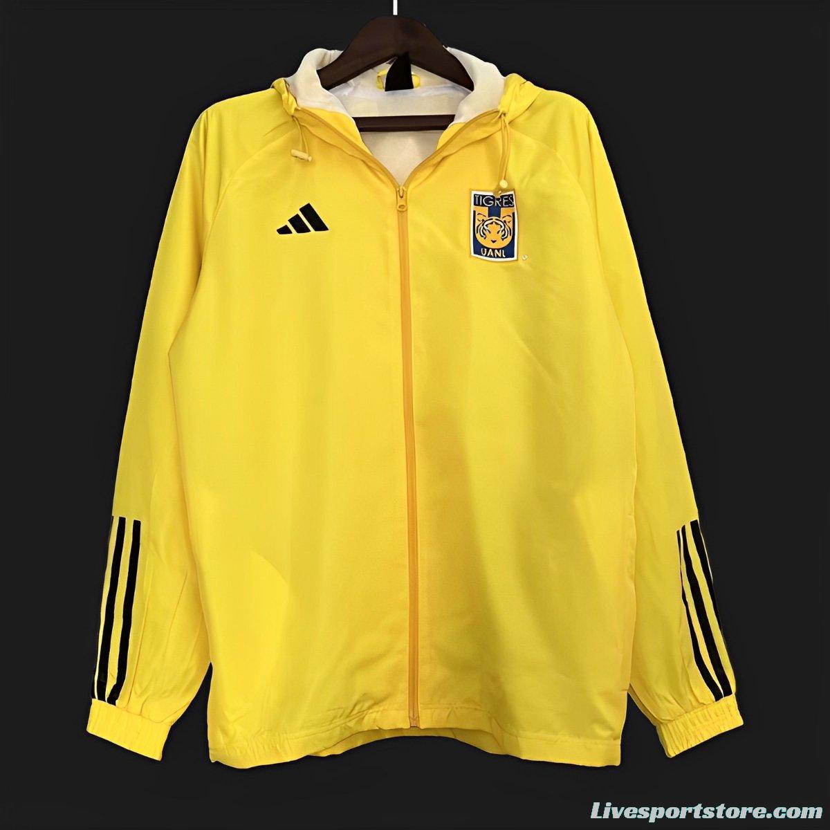 24/25 Tigres UANL Yellow Windbreaker