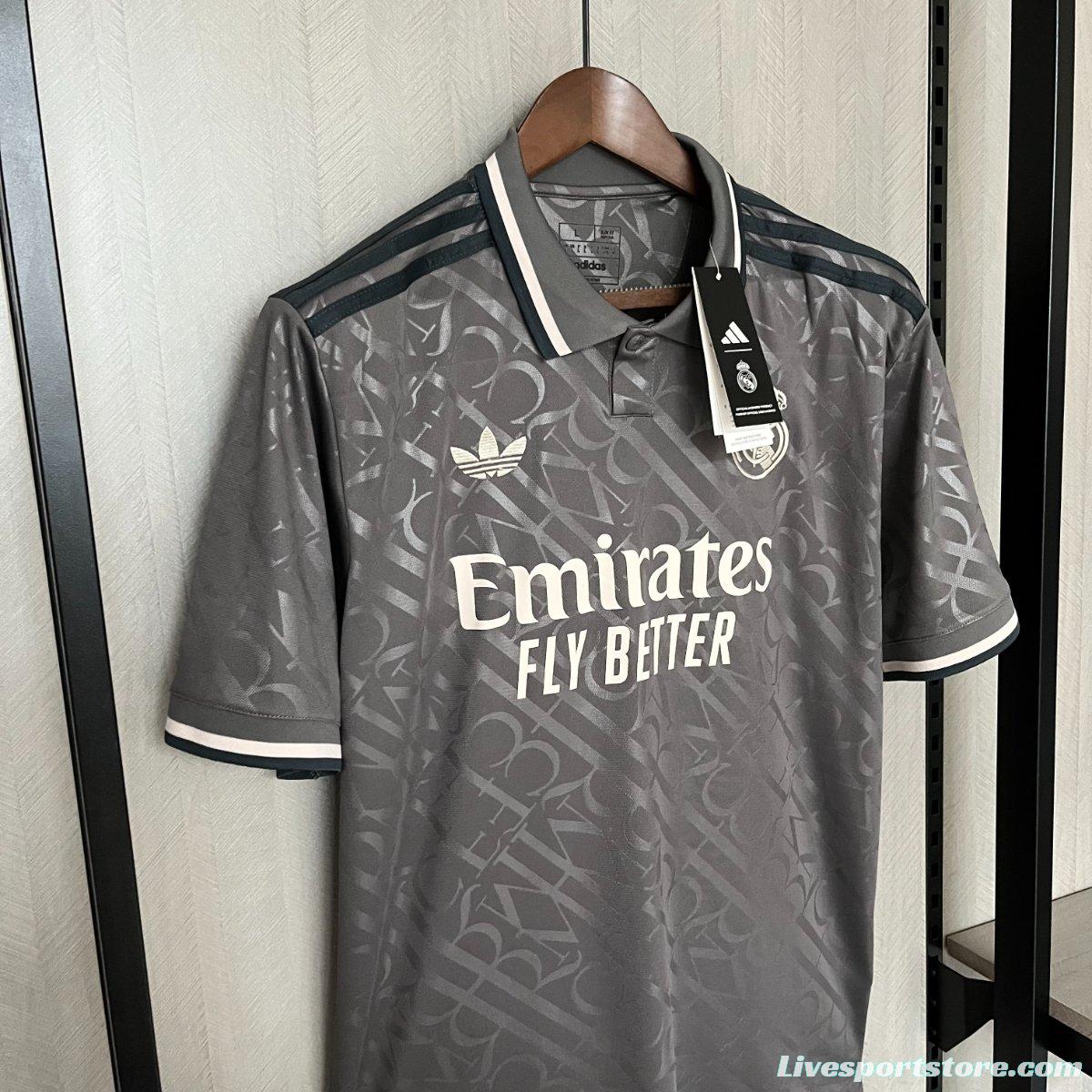 24/25 Real Madrid Third Black Jersey