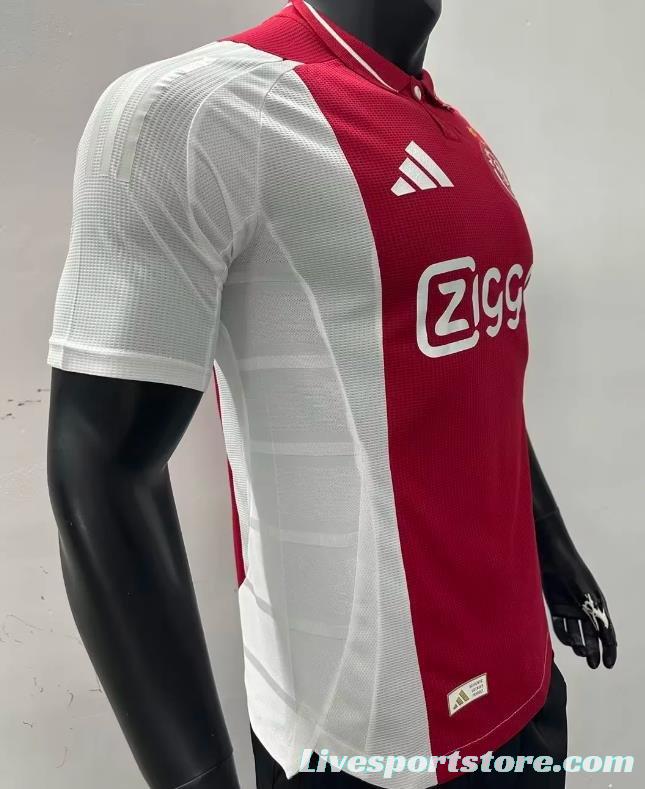 Player Version 24/25 Ajax Home Jersey