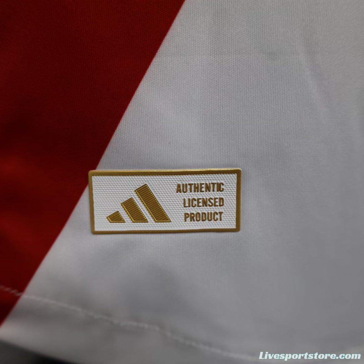 Player Version 24/25 River Plate Home Jersey