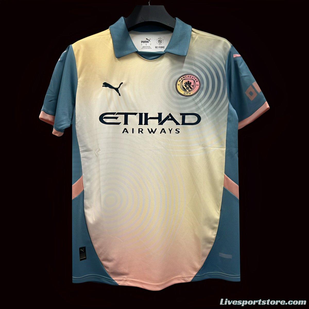 24/25 Manchester City x Noel Gallagher White Fourth Jersey