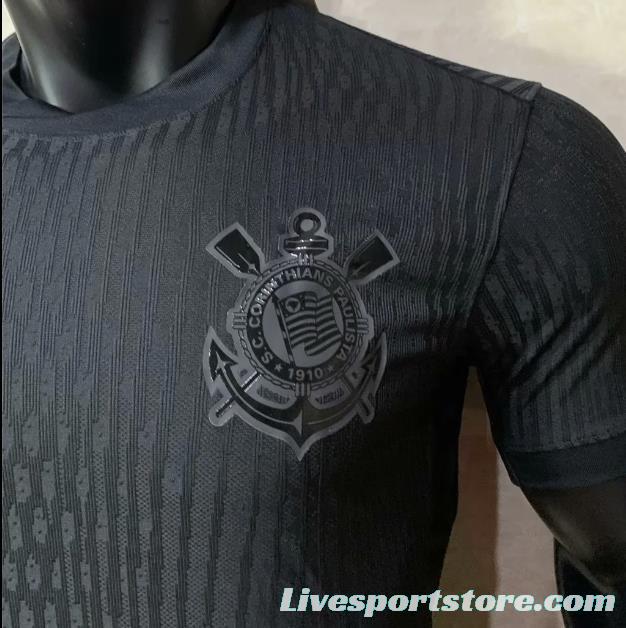 Player Version 24/25 Corinthians Away Black Jersey