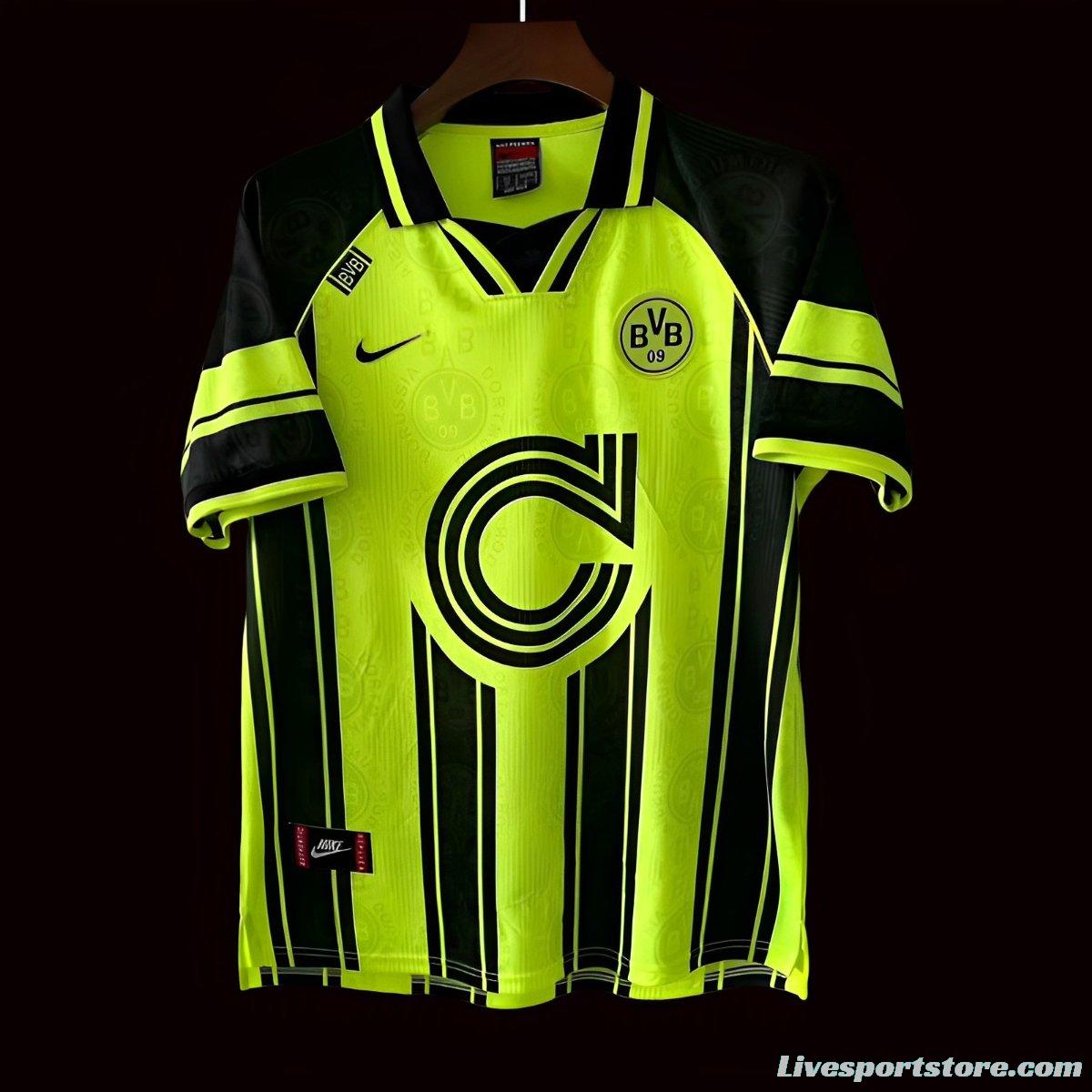 Retro 96/97 Borussia Dortmund CL Home Jersey