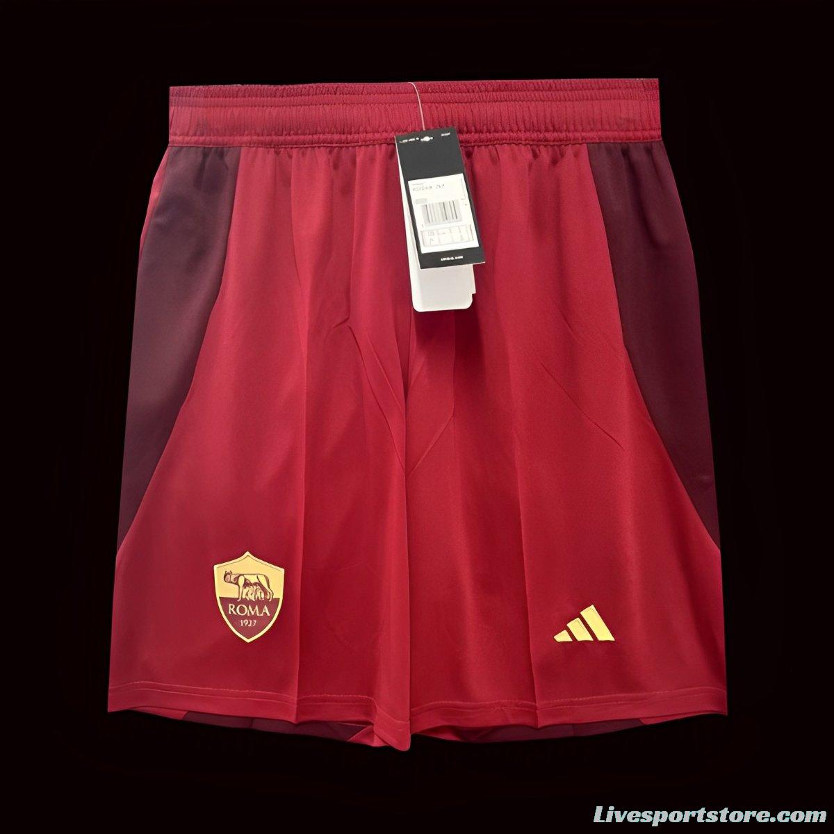 24/25 AS Roma Home Shorts