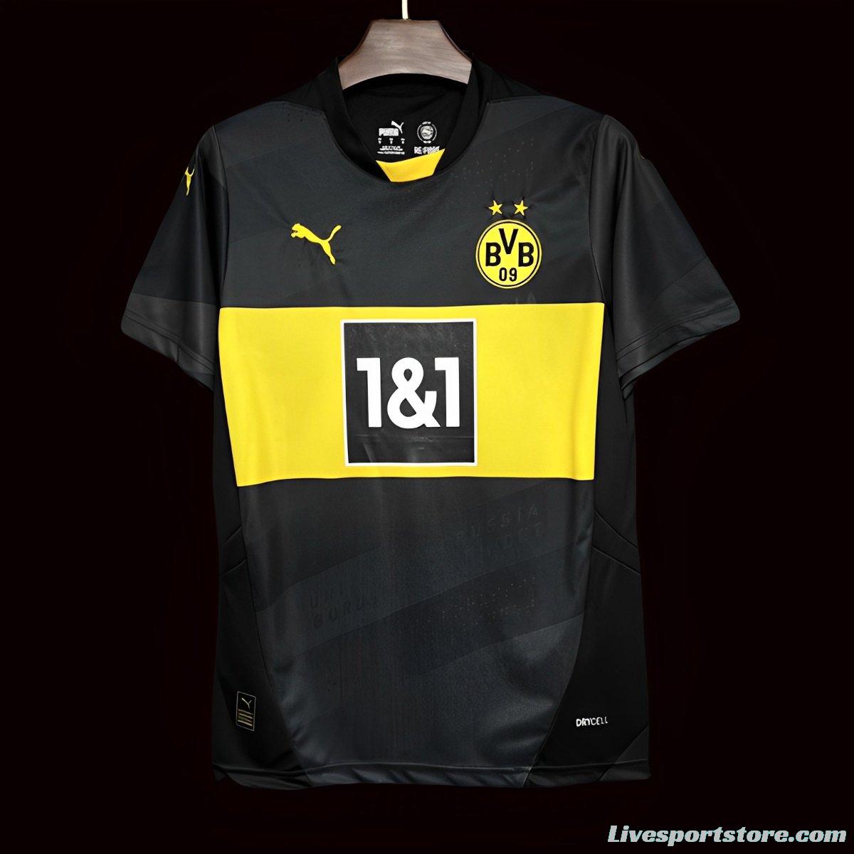 24/25 Borussia Dortmund Away Black Jersey