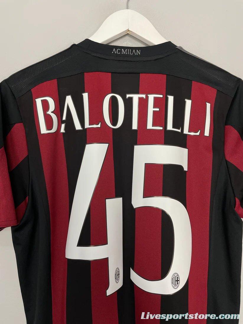 Retro 15/16 AC Milan Home Jersey