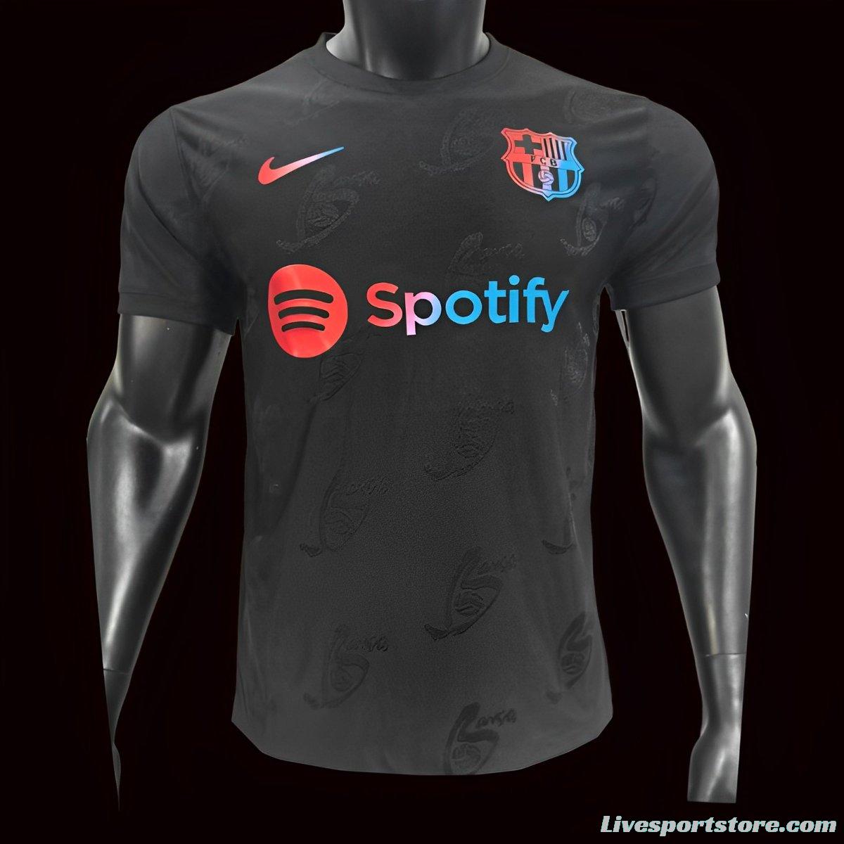 Player Version 24/25 Barcelona Black Special Jersey