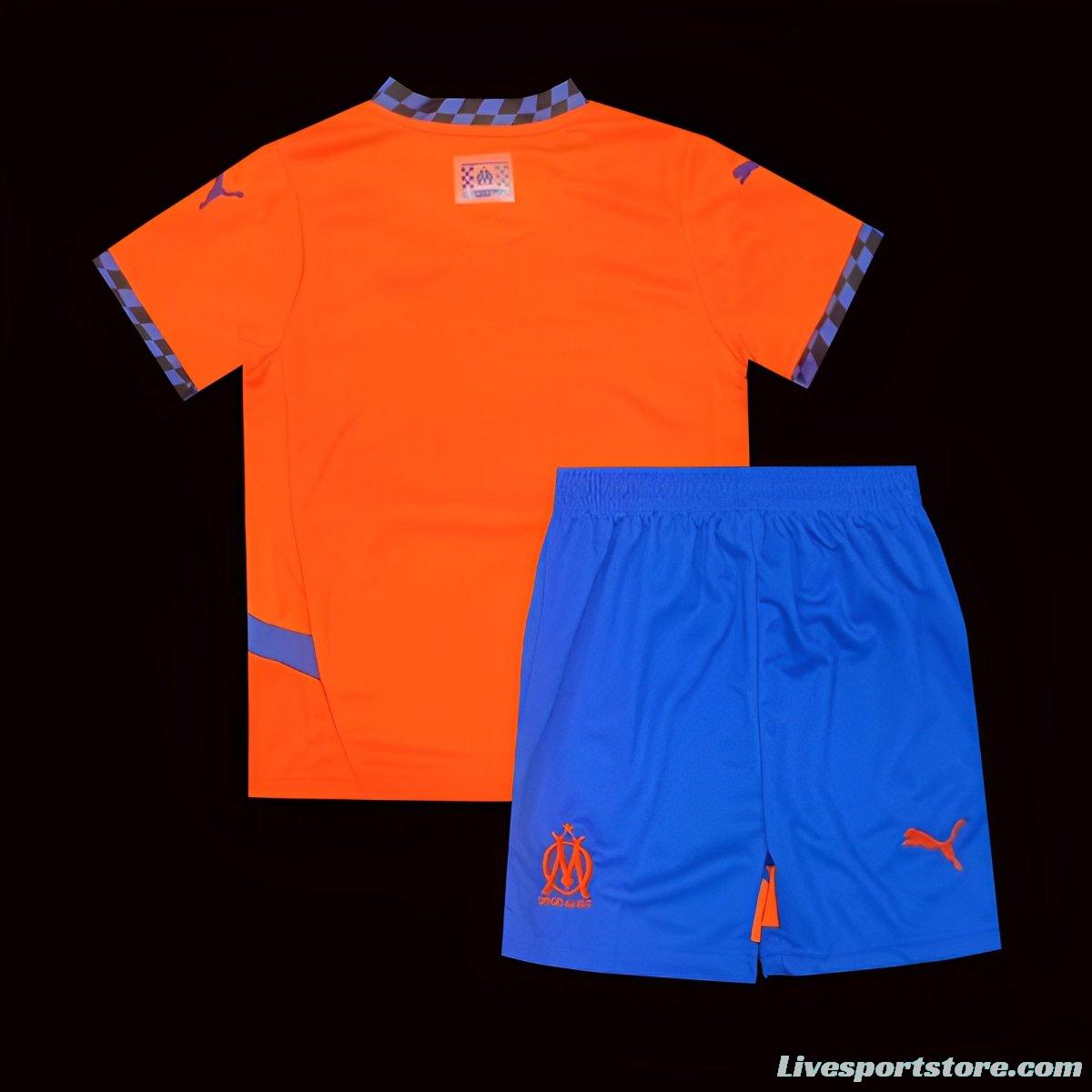 24/25 Kids Olymqique Marseille Third Jersey