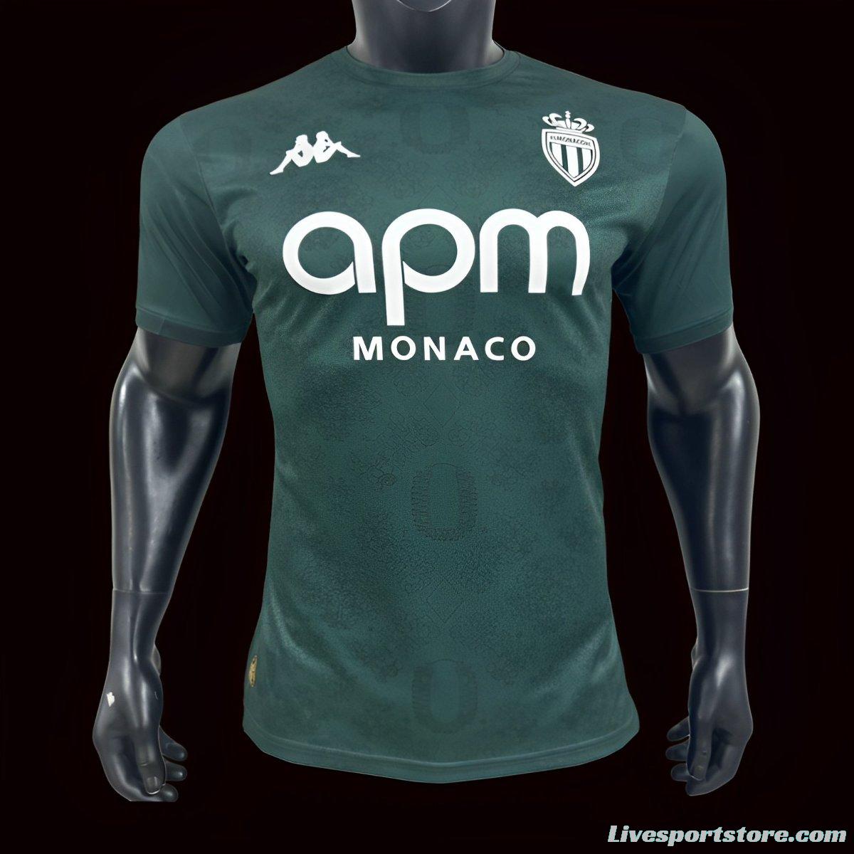 Player Version 24/25 Monaco Third Green Jersey